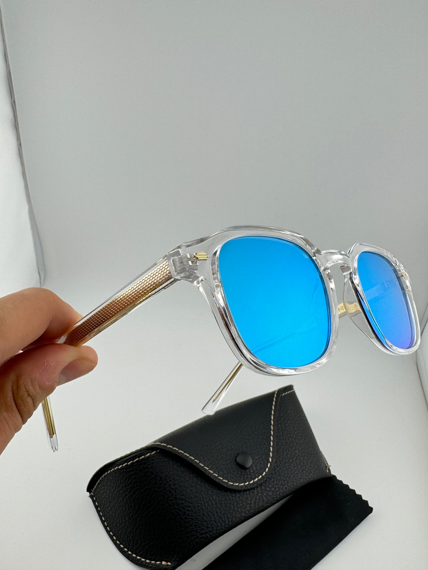 Glitter - Blue (doré)